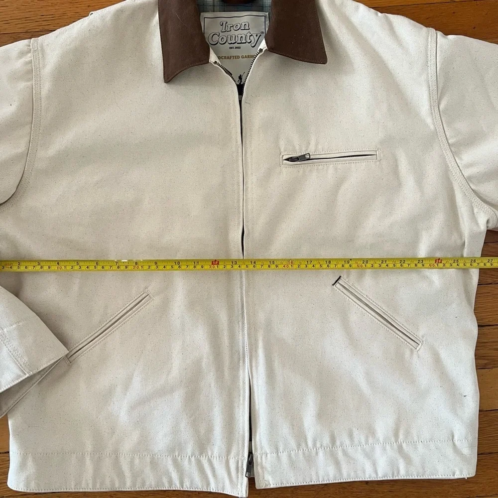 BRAND NEW (no tags) NEVER WORN. Iron County made in USA chore jacket. Size XL